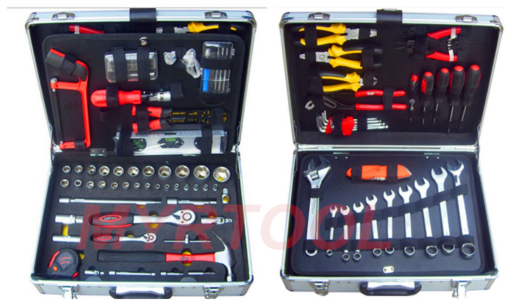 2014 Hot Sale-198PCS Professional Aluminium Case Tool Set