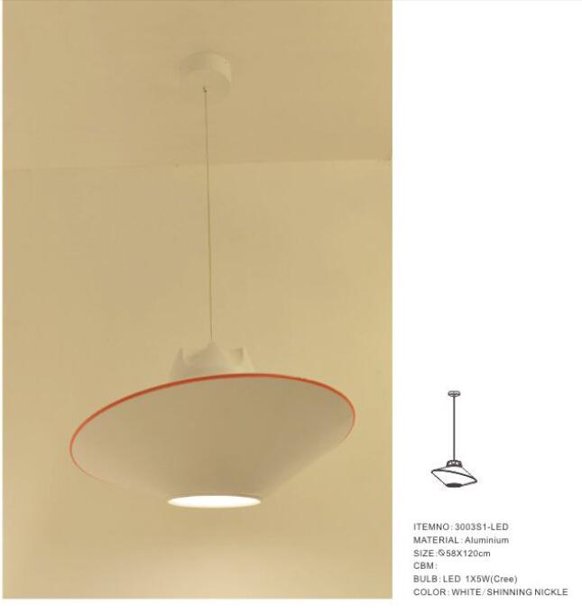 Aluminium LED Pendant Light LED Pendant Lamp (3003S1-LED)