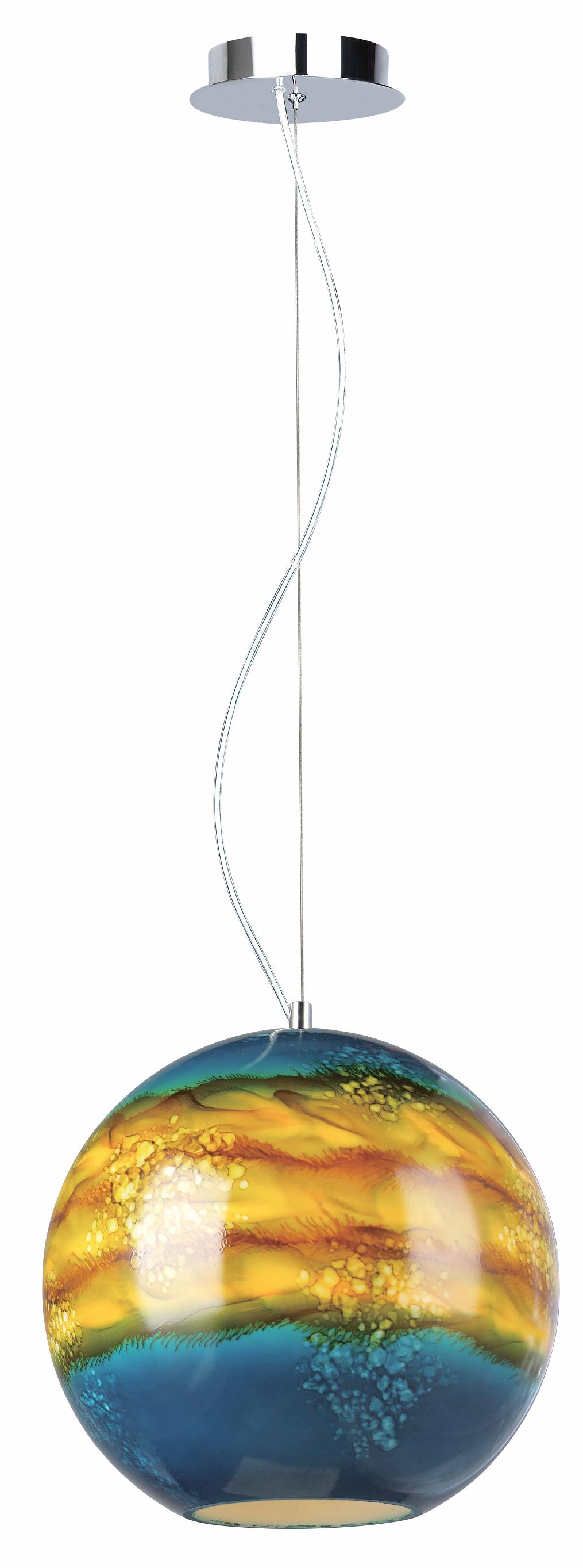 Ball Glass Pendant Modern Lights (MD4032-BBH)