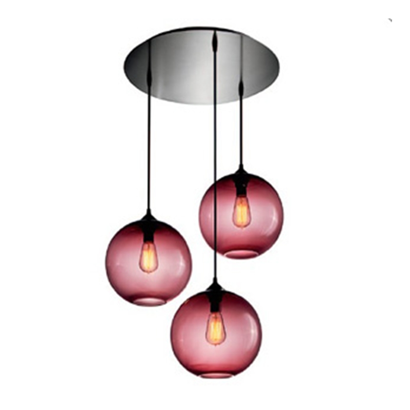 Chandelier Pendant Lamp Glass Ball Ceiling Lamp