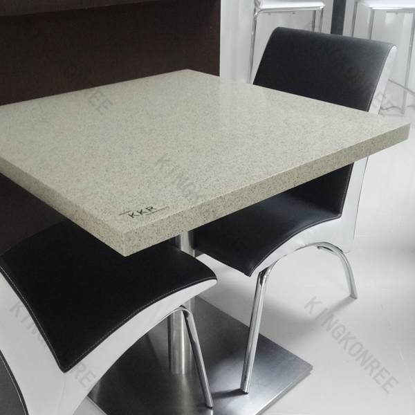 Easy Clean Customized Quartz Dining Tables and Chairs