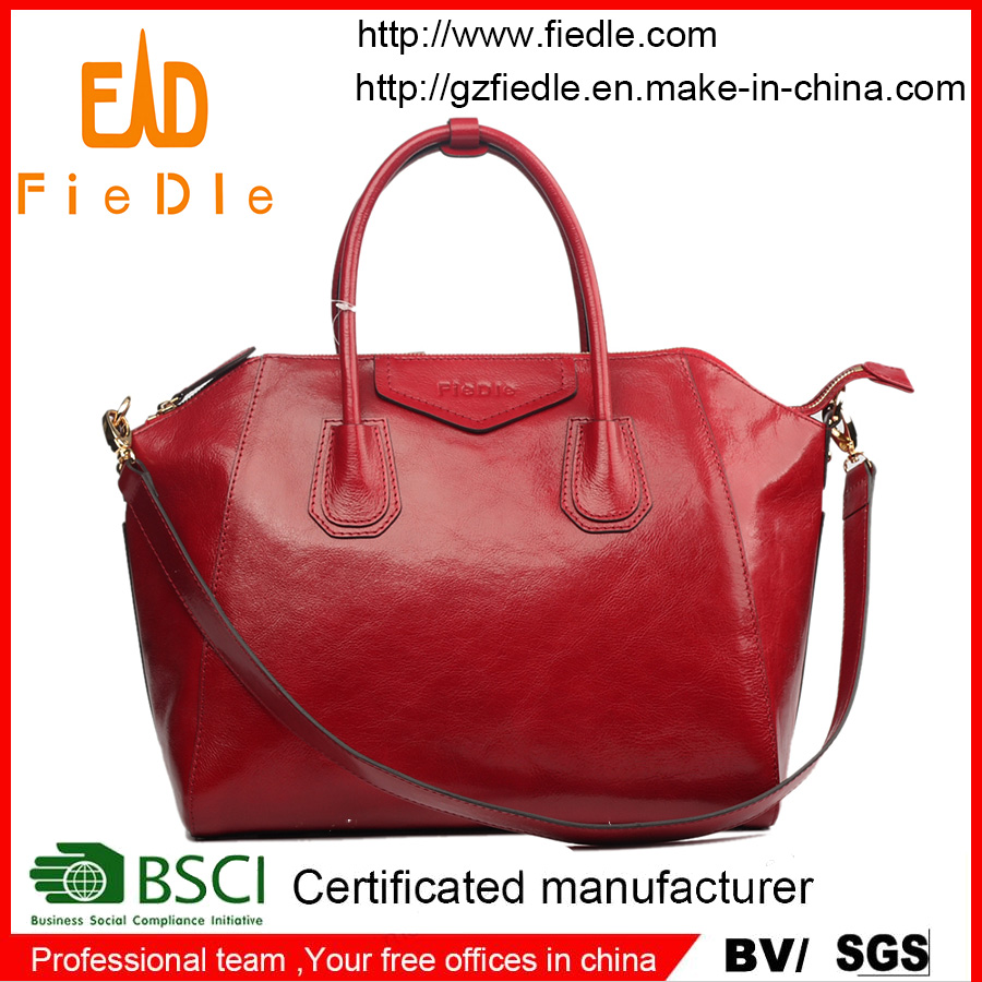 Fashionable Envelope Bag Brand Designer Genuine Leather Handbag (N933-A1554)