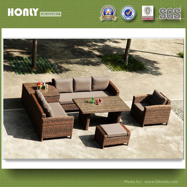 Latest Design Sofa Set Outdoor Rattan Sofa Set