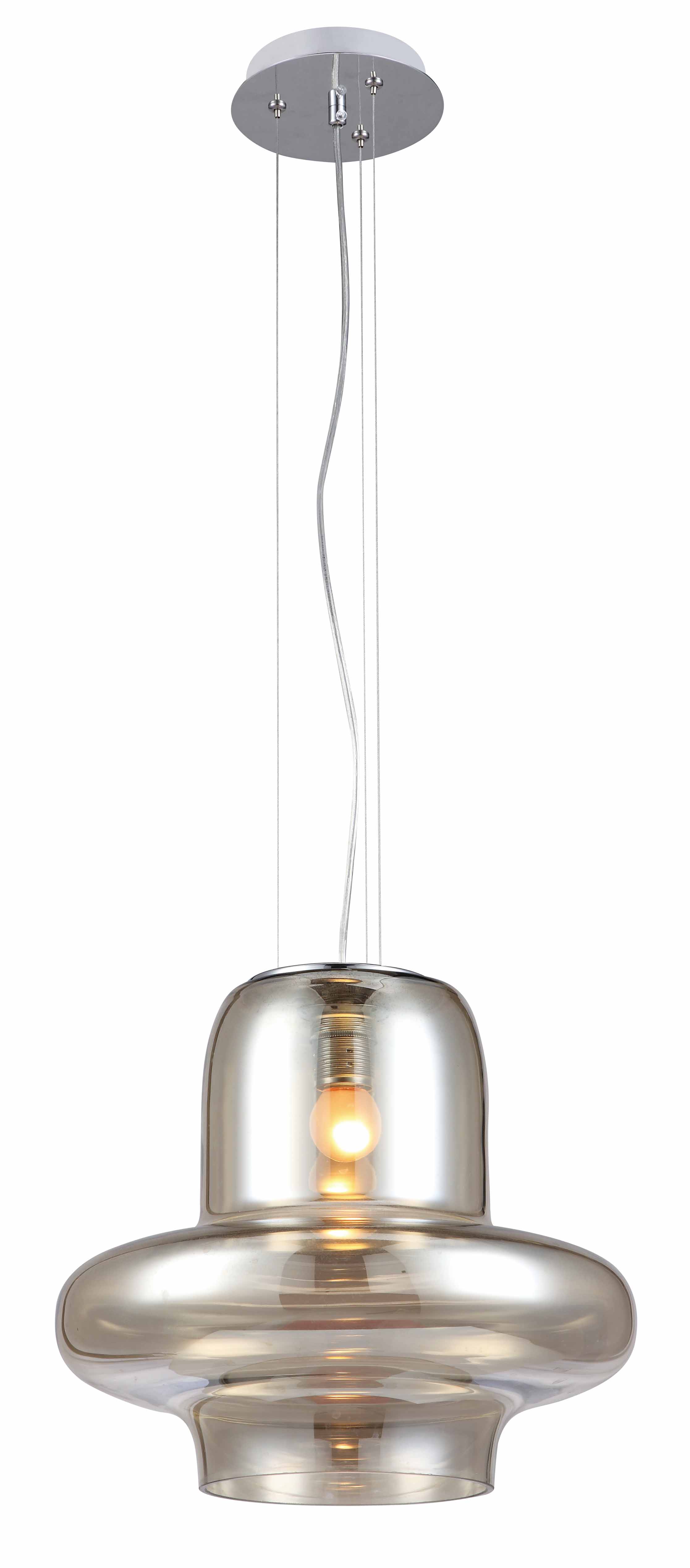 Modern Champagne Glass Pendant Lamp (MD4238-CHP)