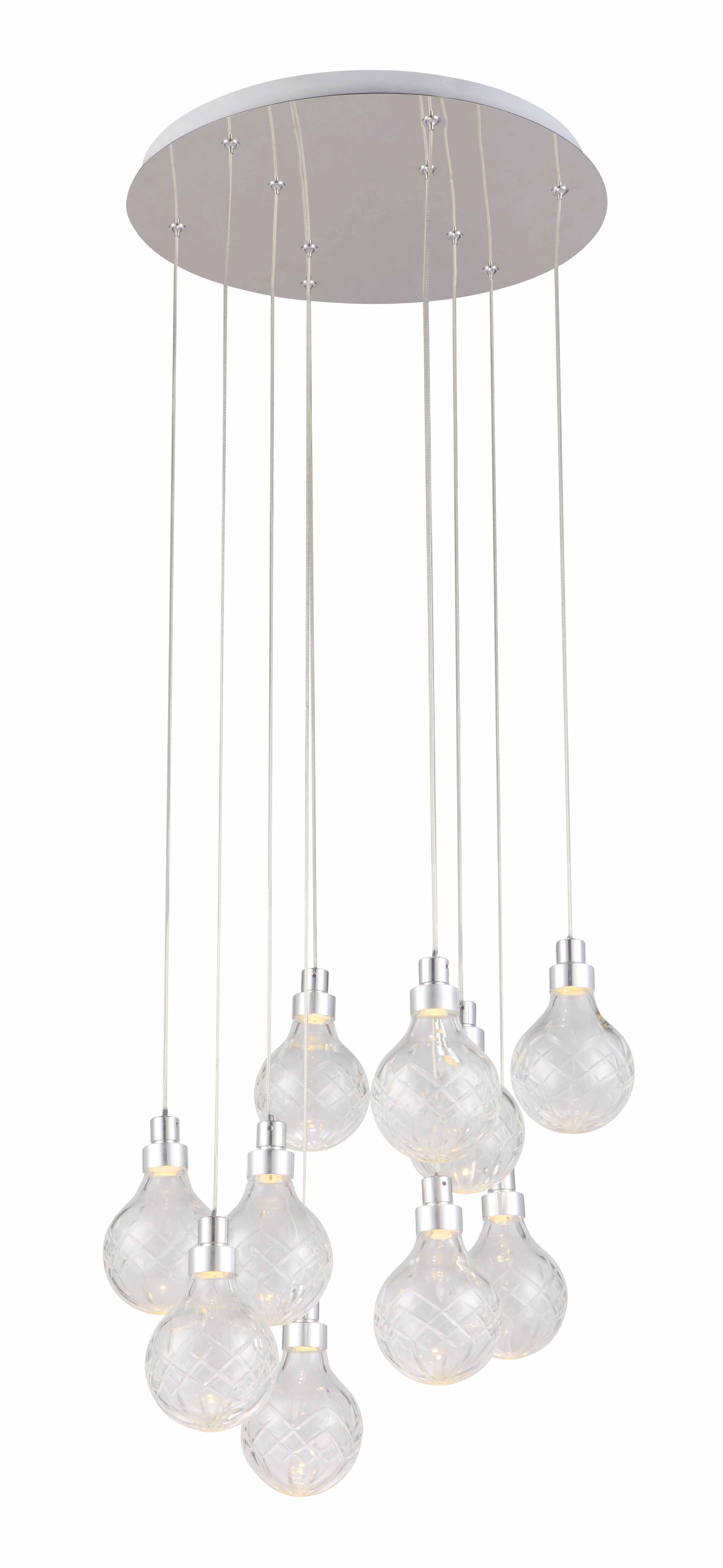 Modern Elegant Glass Home Pendant Lamp (MD4234-10)