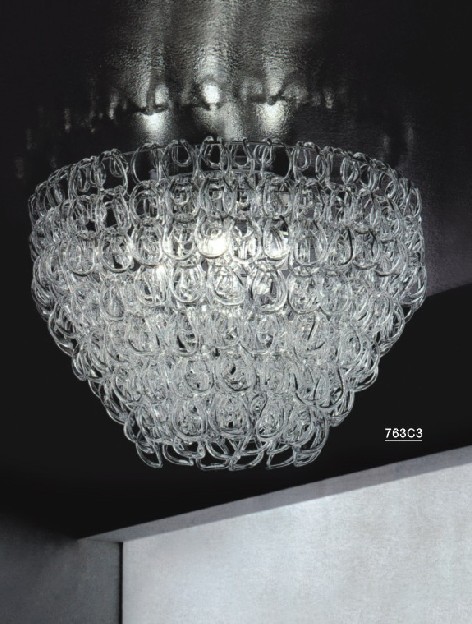 New Style Modern Glass Ceiling Hotel Lighting (763C3)