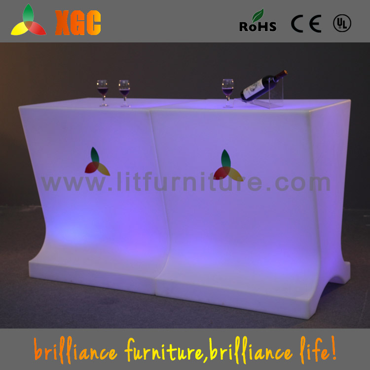 Nightclub Tables and Chairs/LED Glow Bar Table/LED Bar Table