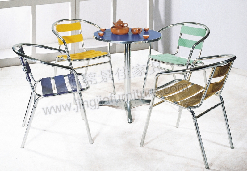 Outdoor Garden Aluminium Dining Hotel Patio Furniture (JJ-A10)