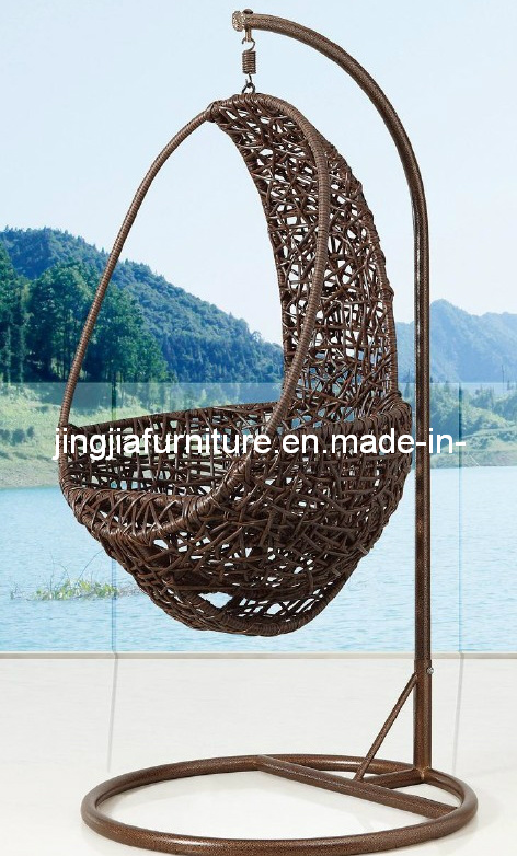 Outdoor Garden Patio Rattan Leisure Hanging Swing Set (JJ-S822)