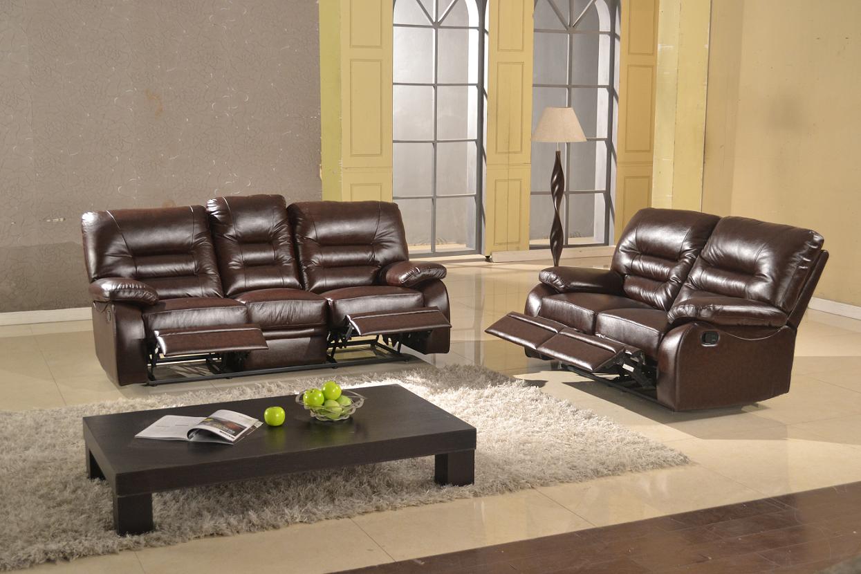 PU Recliner Sofa (E3611)