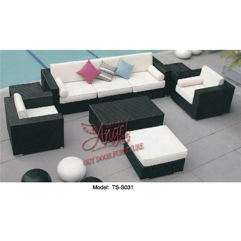 Rattan Leisure Patio Outdoor Garden Modern Dining Sofa