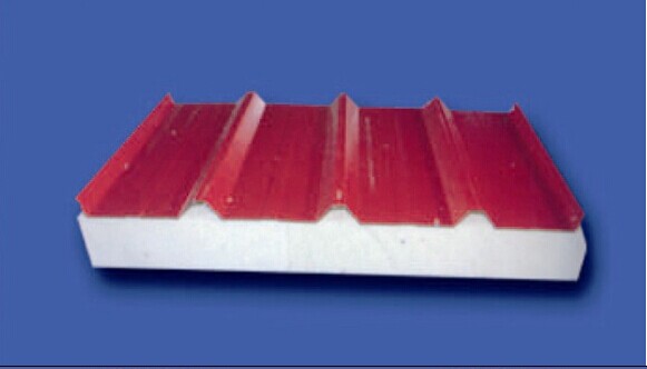 Red EPS Sandwich Panel for Prefabricated House