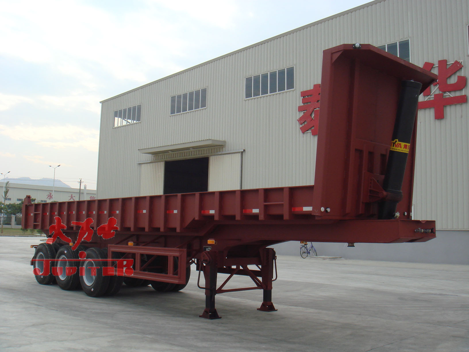 11m Front Tipper Semi Trailer From Special Vehicle