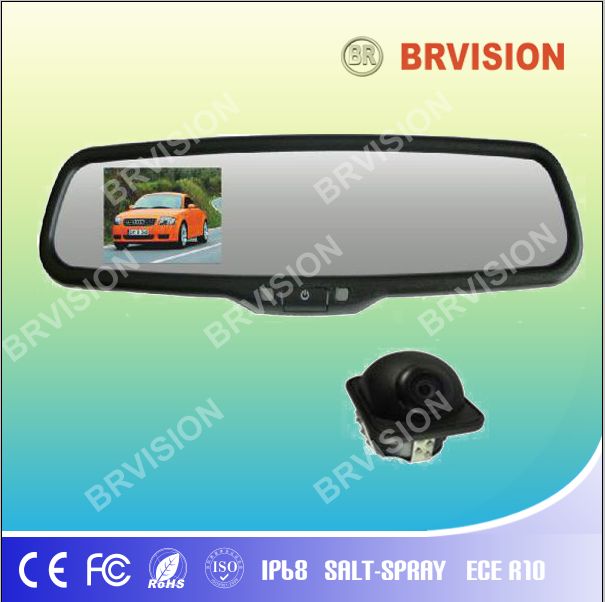 3.5 Inch Car Rear View Mirror Monitor/ Reversing Aid Camera