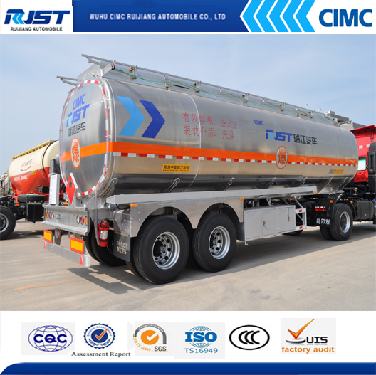 36m3 Aluminium Alloy Fuel Trailer