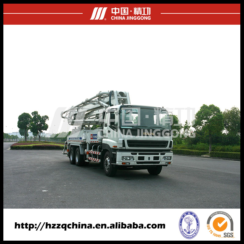 37m Isuzu Truck-Mounted Concrete Delivery Pump (HZZ5270THB)