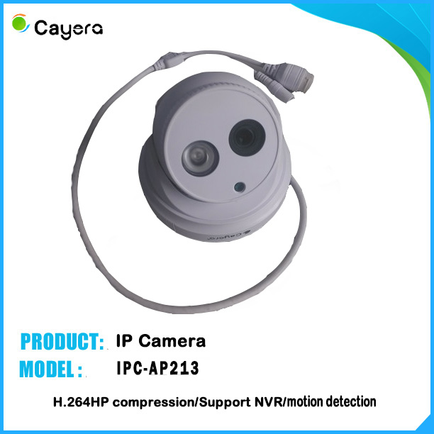 960p CMOS Sensor Real Time Monitoring IP Camera Support NVR