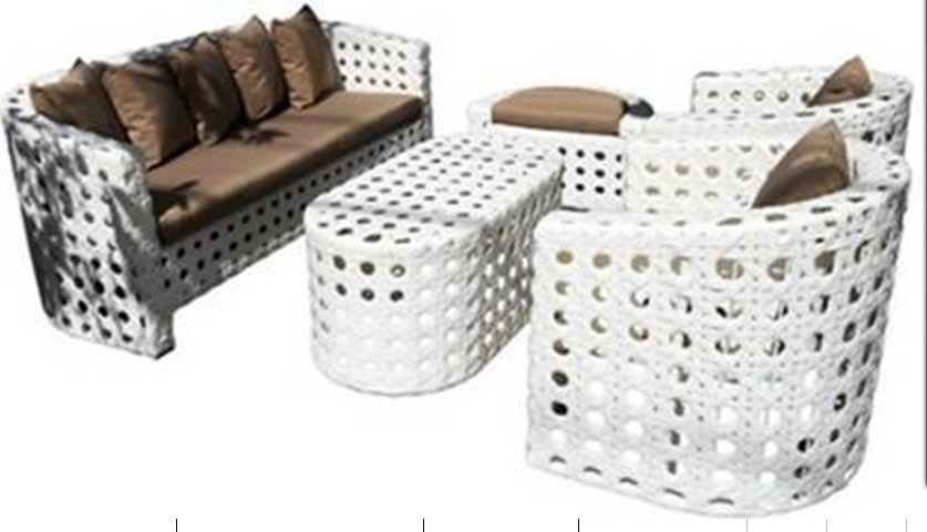 All Weather Outdoor Furniture with Wide Rattan (GP0008)