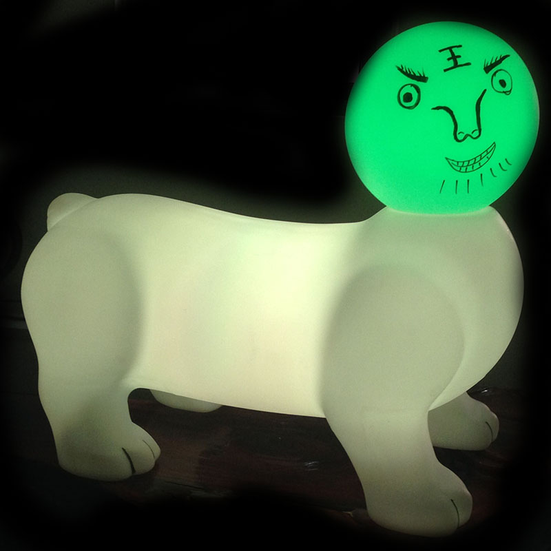 Animal Body Shape Desk Play LED Chair (without the ball)