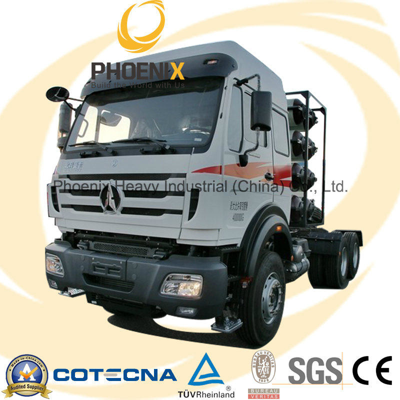 Beiben 6X4 380HP CNG Tractor Truck with Eurov Emission