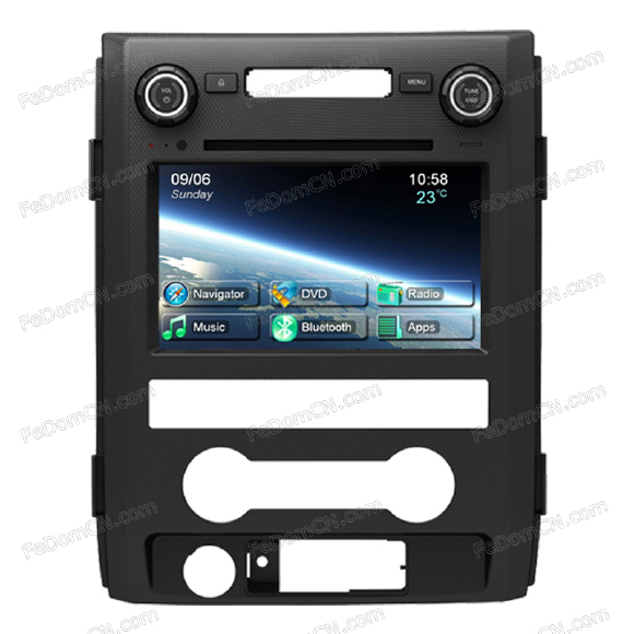 Car DVD GPS Navigation, Audio Radio for Ford F150 (C8015FF)