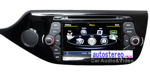 Car Stereo GPS Headunit with Frame for KIA Ceed (ZW-KIA-109)