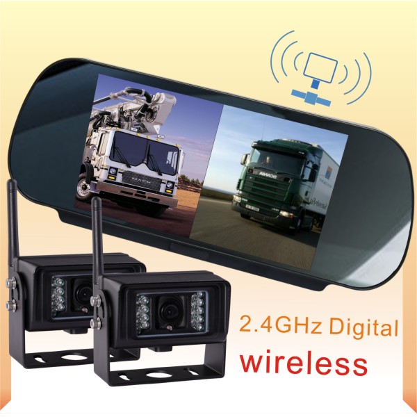 Digital Wireless Mirror Monitor Camera System