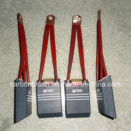 Electro Graphite Carbon Brushes with Angled Edge Manufacturer T900