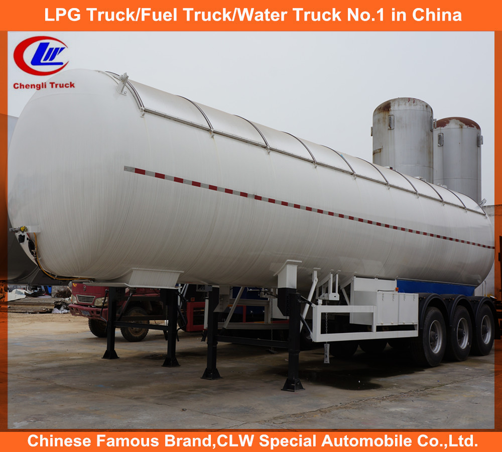 Heavy Duty 3 Axle BPW Axle LPG Semi Trailer