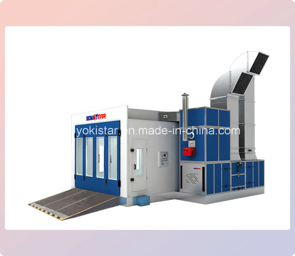 High Quality Automotive Spray Booth with Riello Diesel Burner