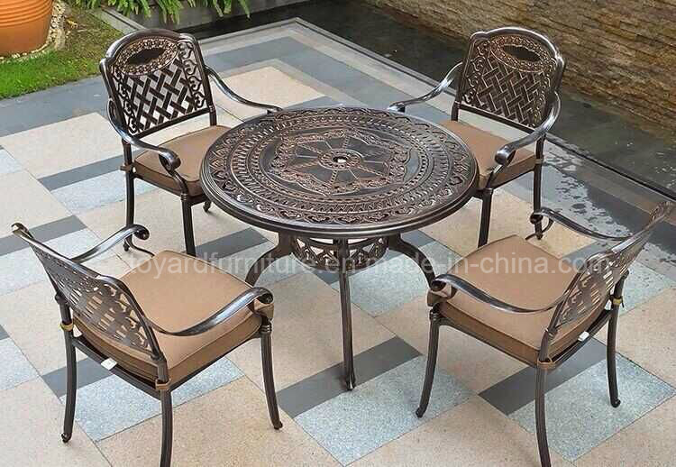 High Quality Modern Outdoor Patio Furniture Aluminum Casting Table (SZ216; SD515)