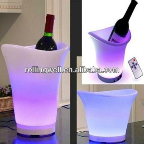 Ice Bucket with LED/ Lighting Beverage Coolers