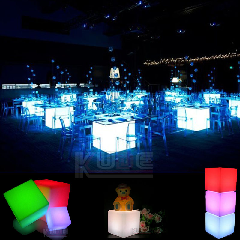 LED Furnitures for Events Illuminated Modular Seating