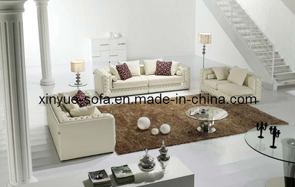 Leather Sofa (A608)