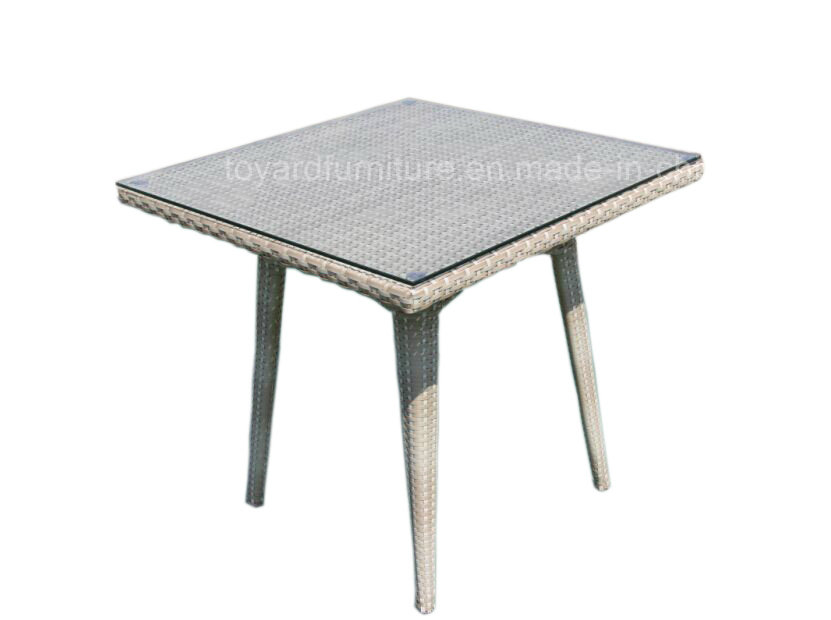 Leisure Vine Table Outdoor Glass Top Leisure Furniture (D519)