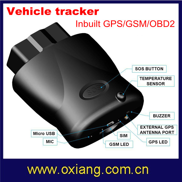 Newly Design Portable GPS Vehicle Tracker Inbuilt GPS/GSM/OBD 2