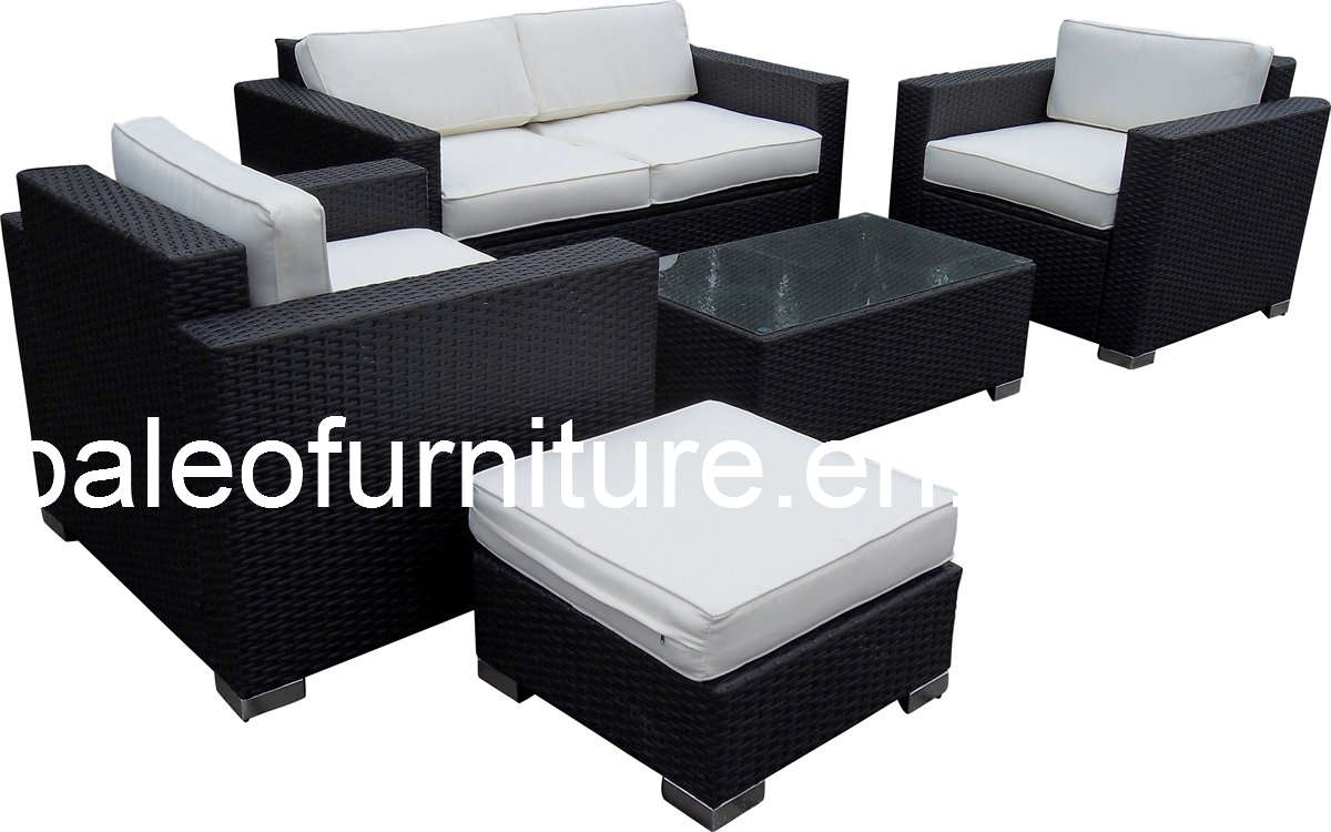 Outdoor/ Garden Rattan Furniture / Rattan Sofa Set (PAS-060)