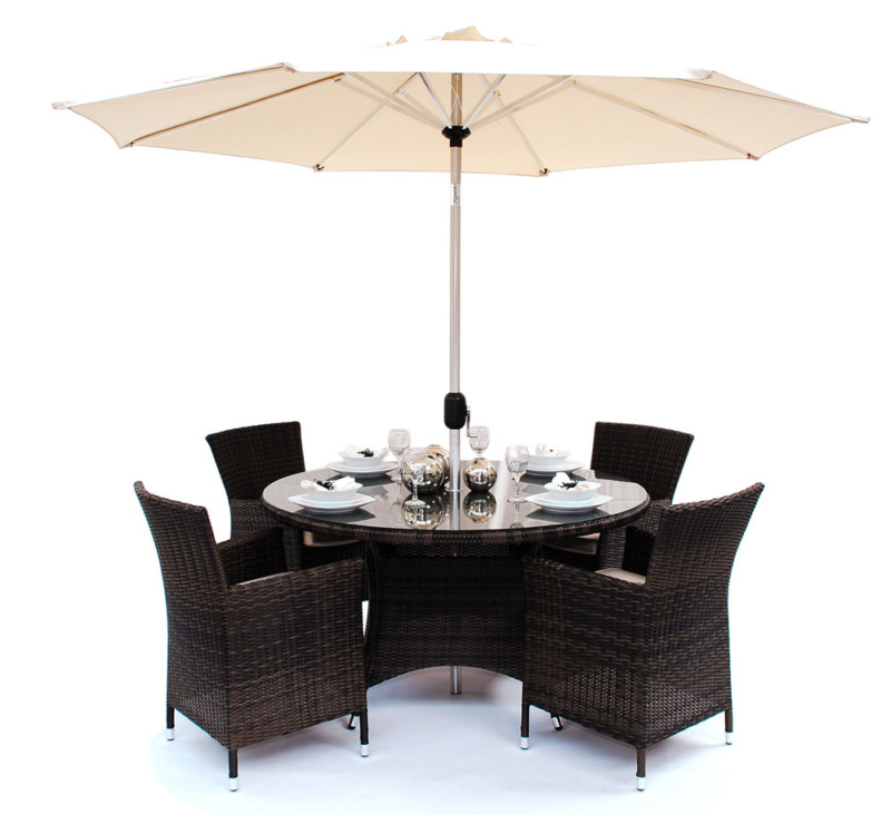 Outdoor Rattan Dining Set (PAD-1106)