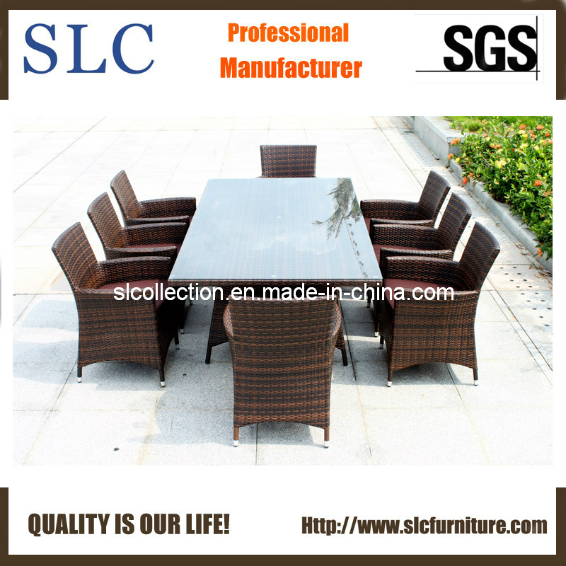 Outdoor Table Set/ Wicker Outdoor Table and Chairs/6 Seater Outdoor Table Set (SC-B8918-B)