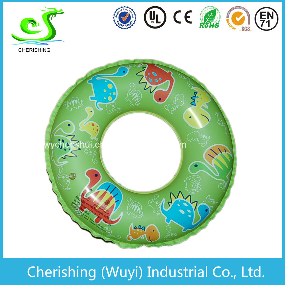 PVC Green Inflatable Swim Ring