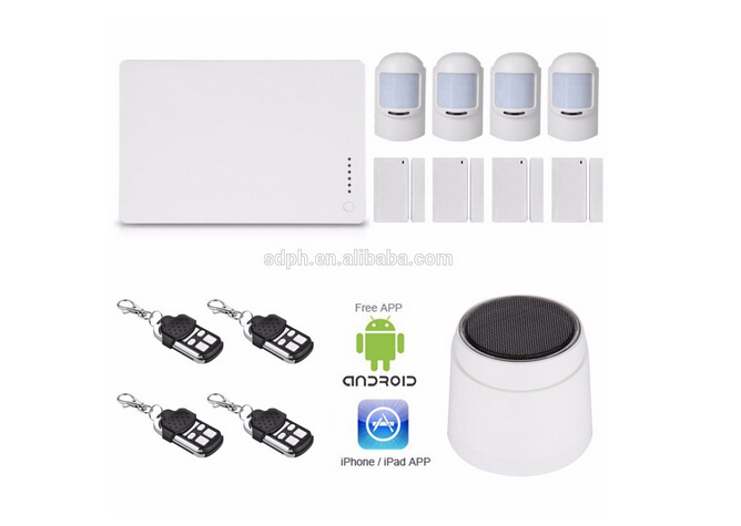 SMS Alert Alarm Wireless Sensor Monitor Intruder Alarm System