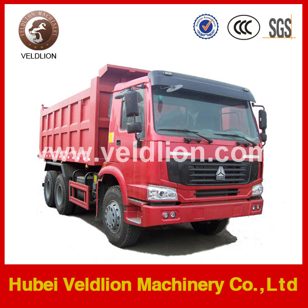 Sinotruk 6X4 Hydraulic Cylinder Rear Dump Truck