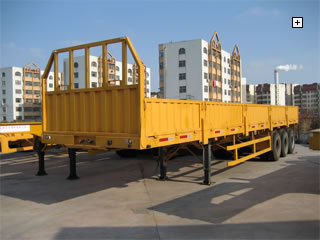 The Three Axles Cargo Container Semitrailer