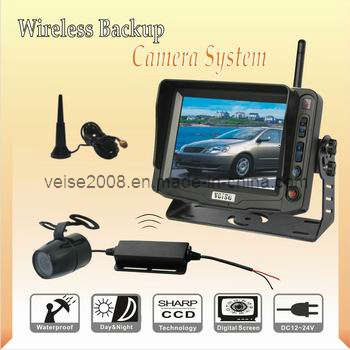 Wireless Backup Camera System With Day/Night Sensor for Illumination of The Control Knobs (DF-5260751)