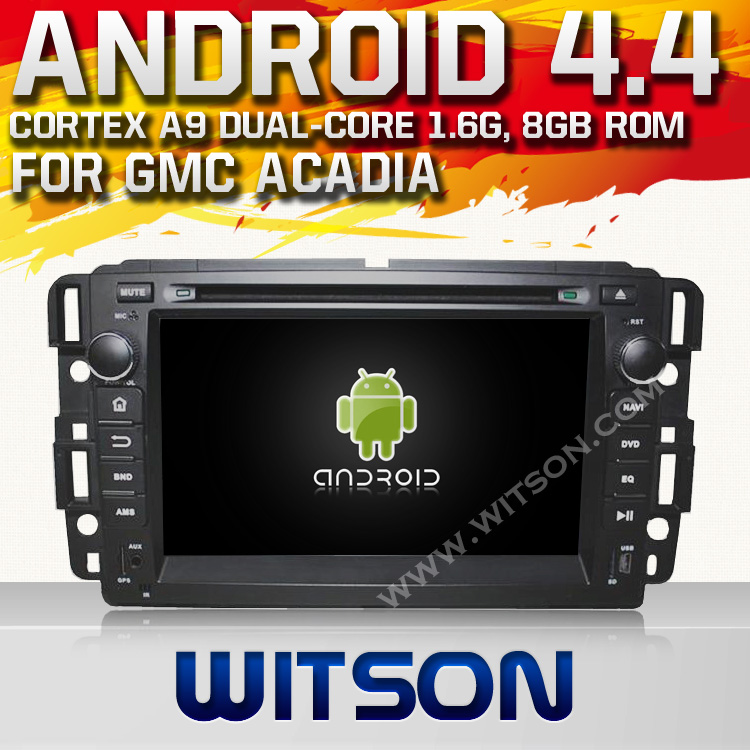 Witson Android 4.4 System Car DVD for Gmc Acadia (W2-A7036)