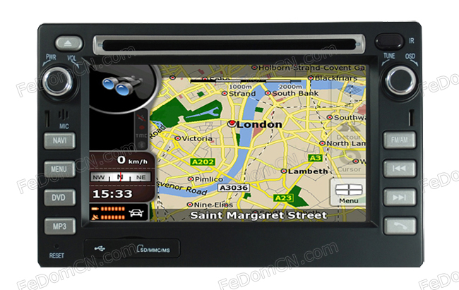 for Ford Ecosport LCD DVD Player with GPS Navigation System (C6206FE)