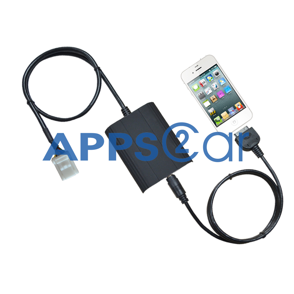 for iPhone iPod Media Changer Radio Aux Input Audio Adapter (Ipd3-Tyt05