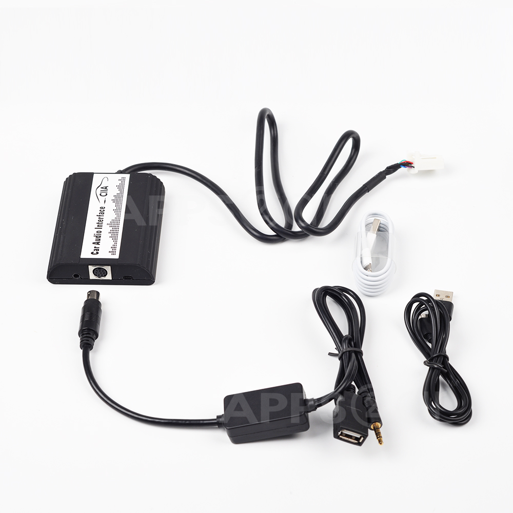 for iPod Android Aux Input Car Adapter for Volov S70 V70 Xc70 (WT-HU05)